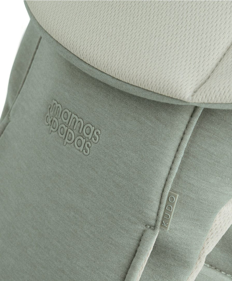 Mamas & Papas Kudo baby carrier in Sage, imported from the UK