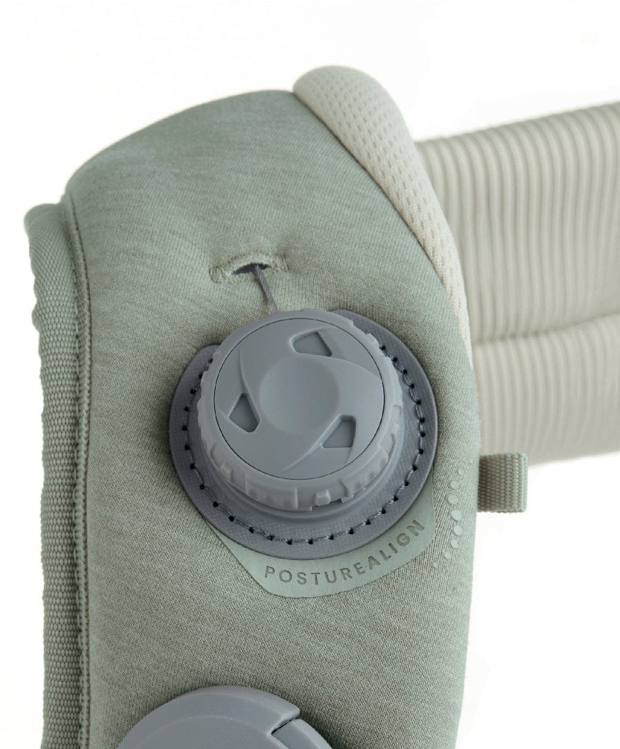Mamas & Papas Kudo baby carrier in Sage, imported from the UK