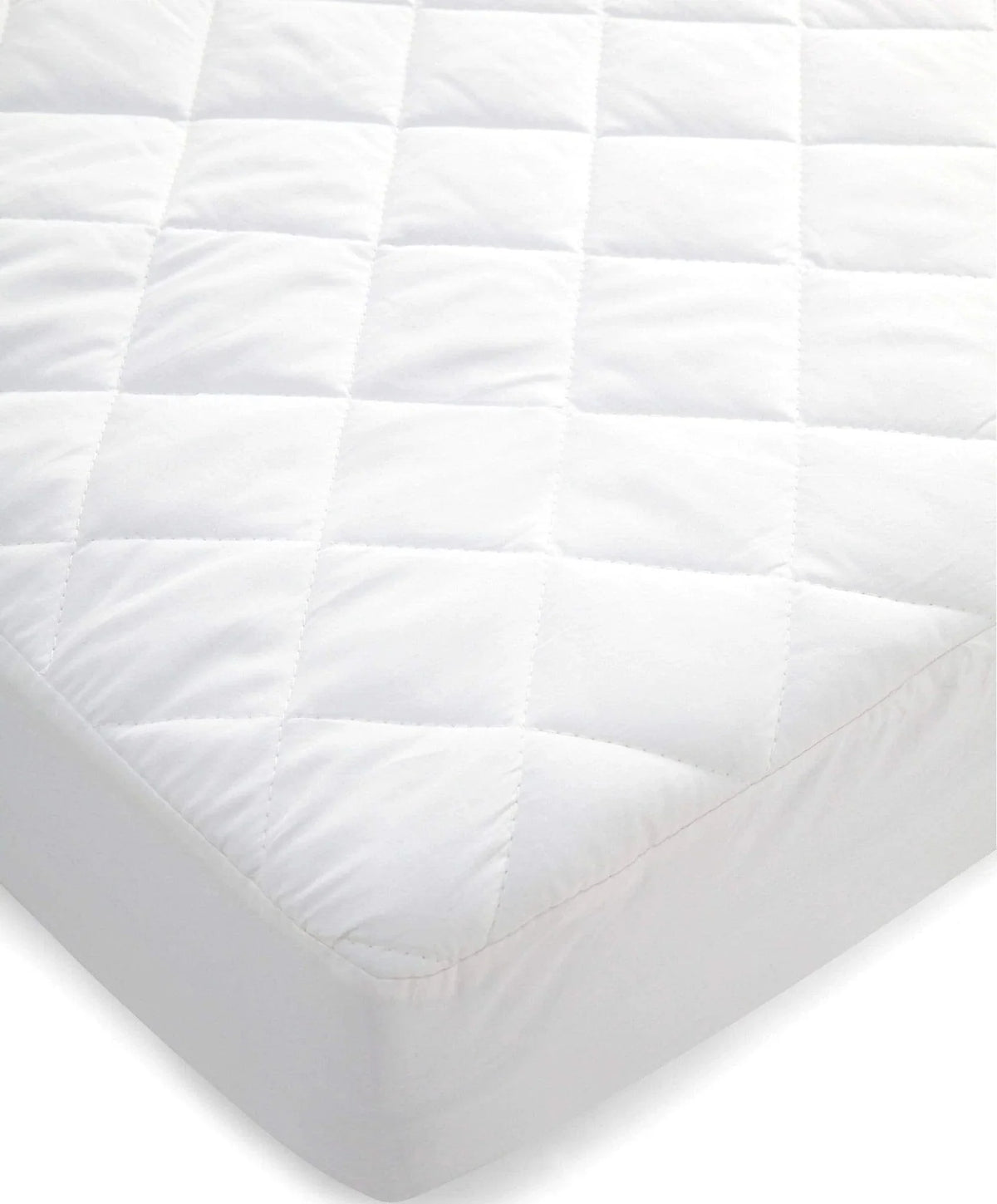 Mamas & Papas anti-allergy quilted cotbed mattress protector, UK version