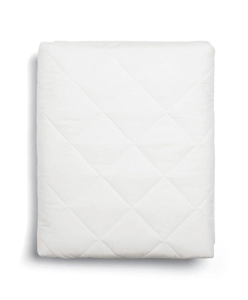 Mamas & Papas anti-allergy quilted cotbed mattress protector, UK version