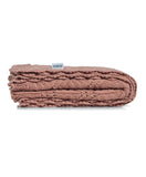 Mamas & Papas knitted baby blanket in Wildflower dusty peony, UK version