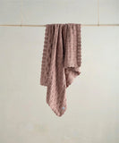 Mamas & Papas knitted baby blanket in Wildflower dusty peony, UK version