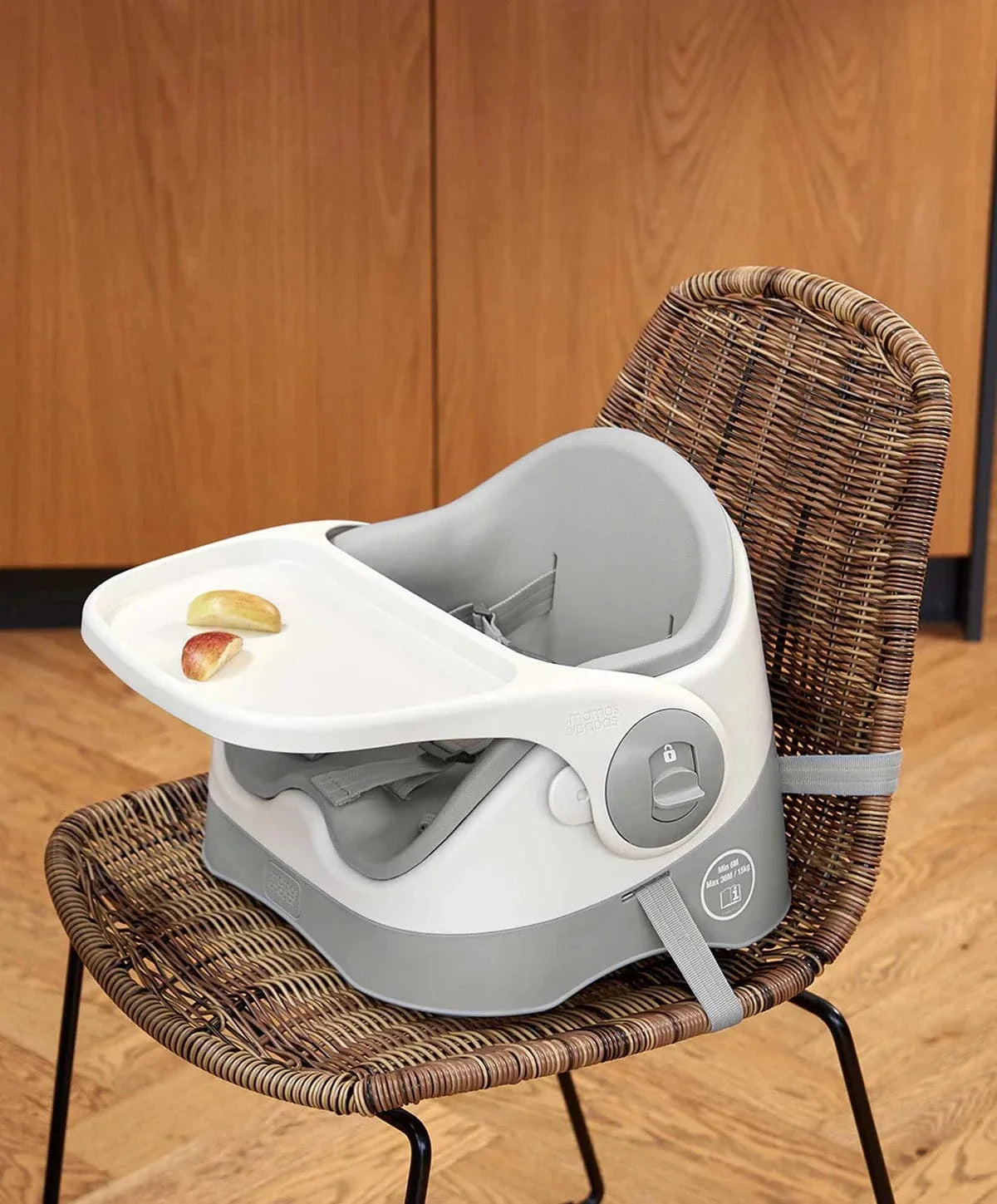 Mamas & Papas Bud 2-in-1 Booster Seat Pebble Grey, UK version