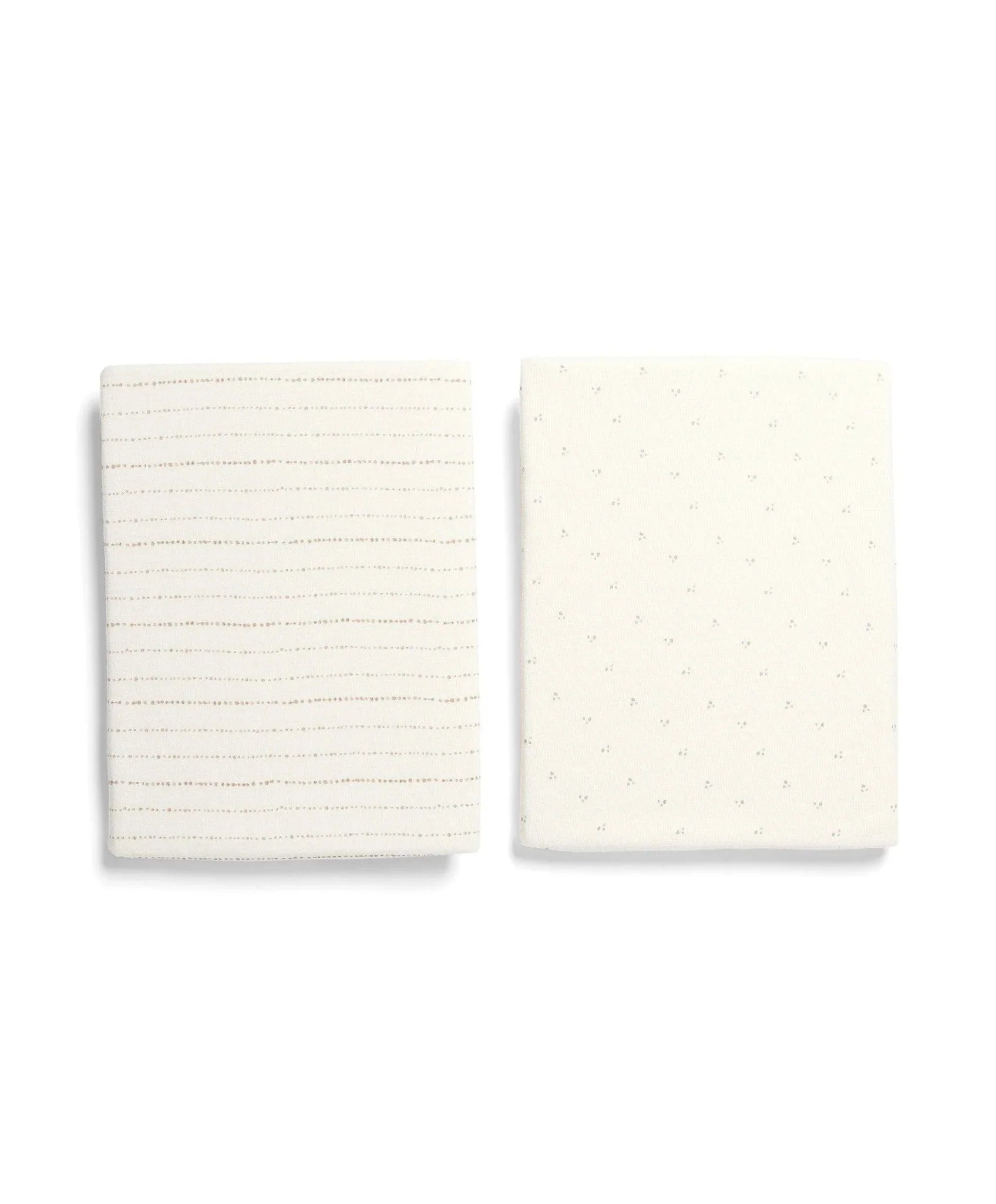Mamas & Papas crib sheets oatmeal 2 pack - British product