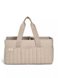 Mamas & Papas nappy caddy neutral waffle fabric - British product