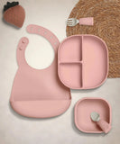 Mamas & Papas silicone weaning set in Melba, imported from the UK