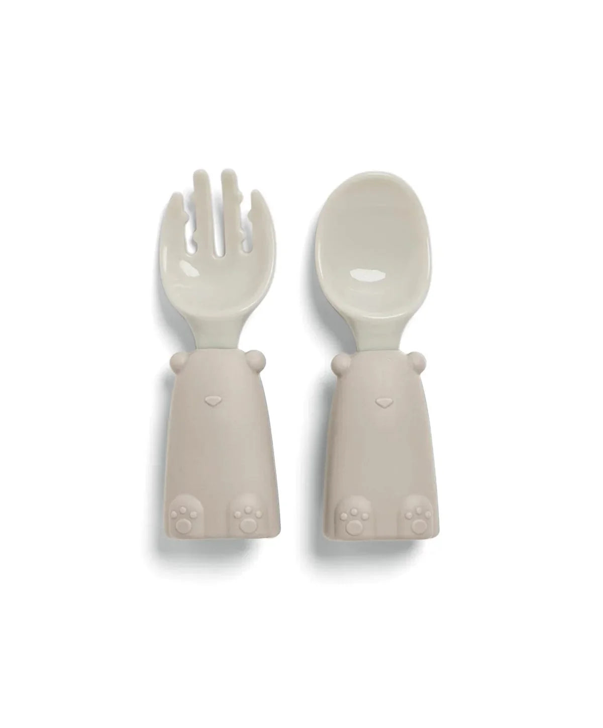 Mamas & Papas silicone weaning set in Truffle (British brand)