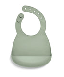 Mamas & Papas silicone bibs 2 pack in Dino Teal (British brand)