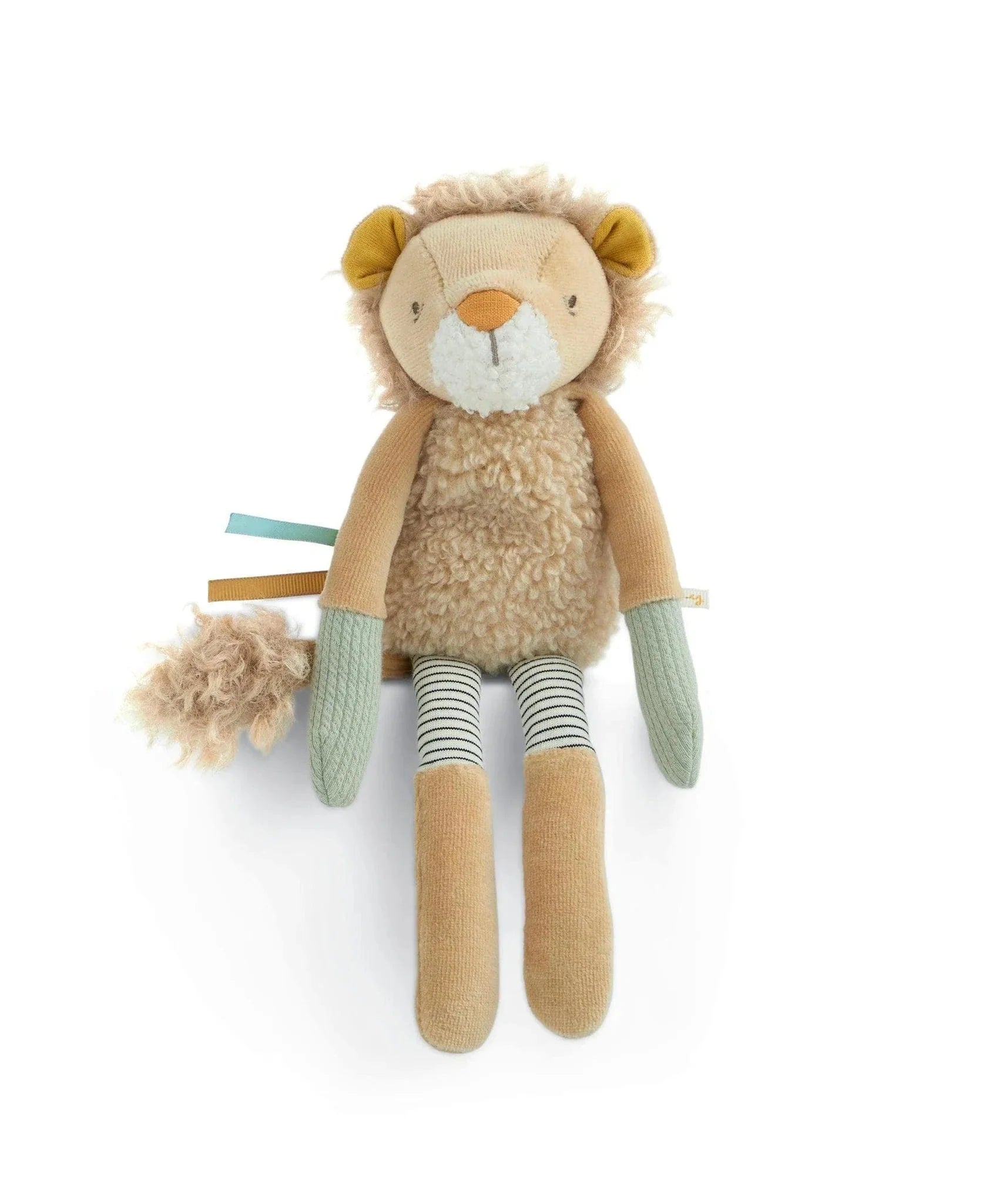 Mamas & Papas Lenny Lion activity toy beanie - British product