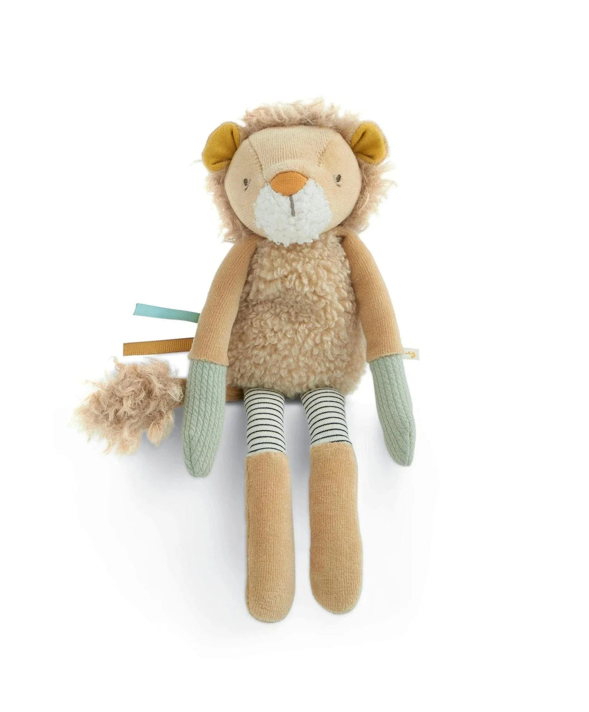 Mamas & Papas Lenny Lion activity toy beanie - British product