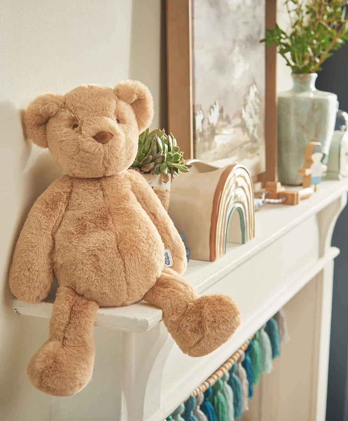 Mamas & Papas soft toy teddy bear 37cm, imported from the UK