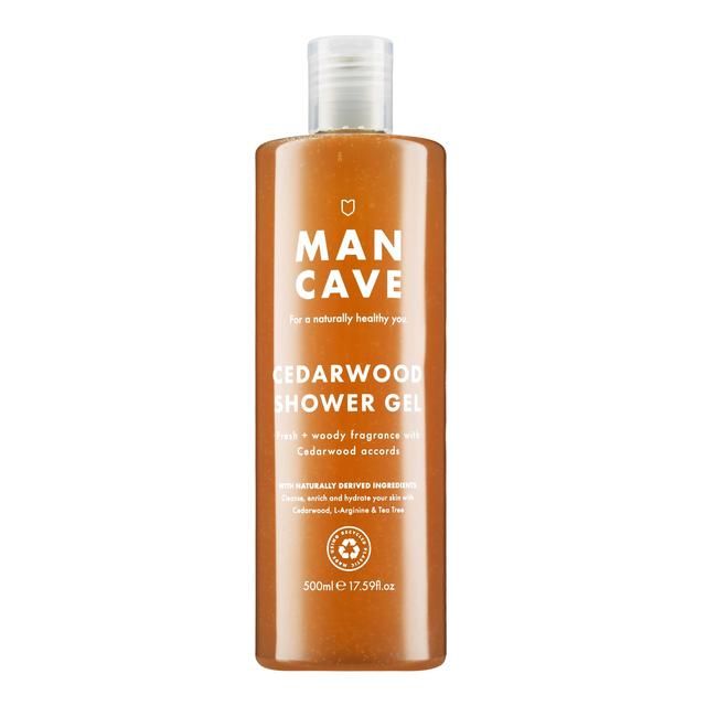 ManCave Cedarwood Shower Gel   500ml