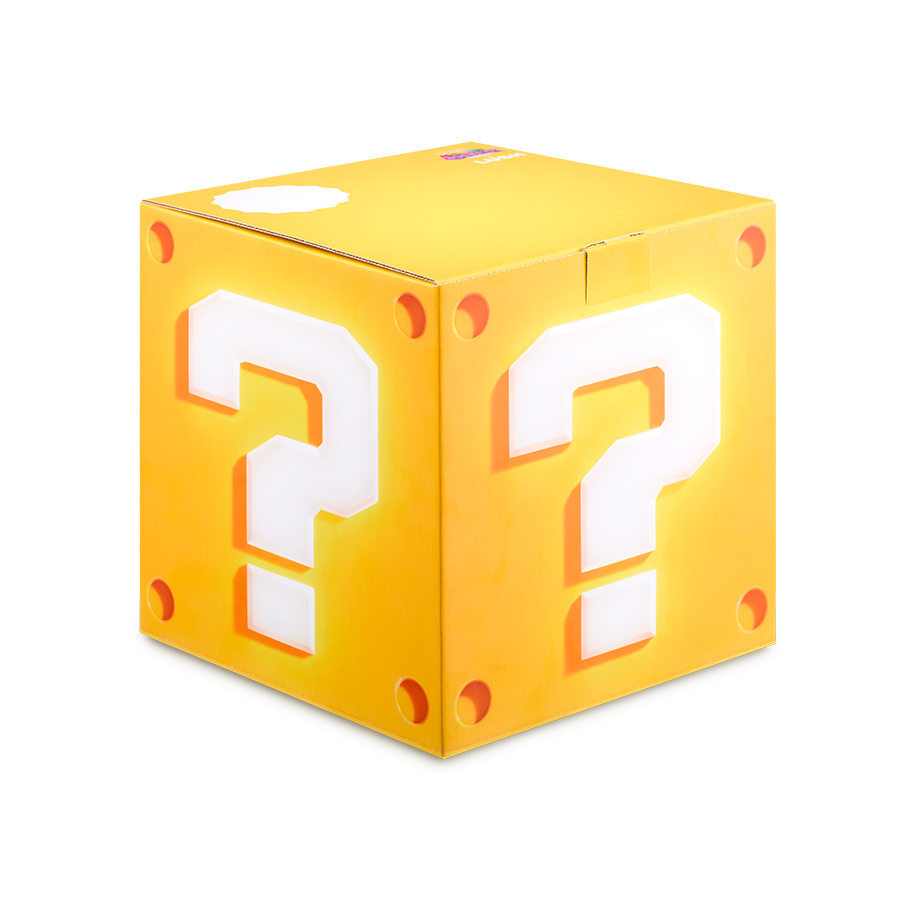 Lush Super Mario Question Block gift box - British product