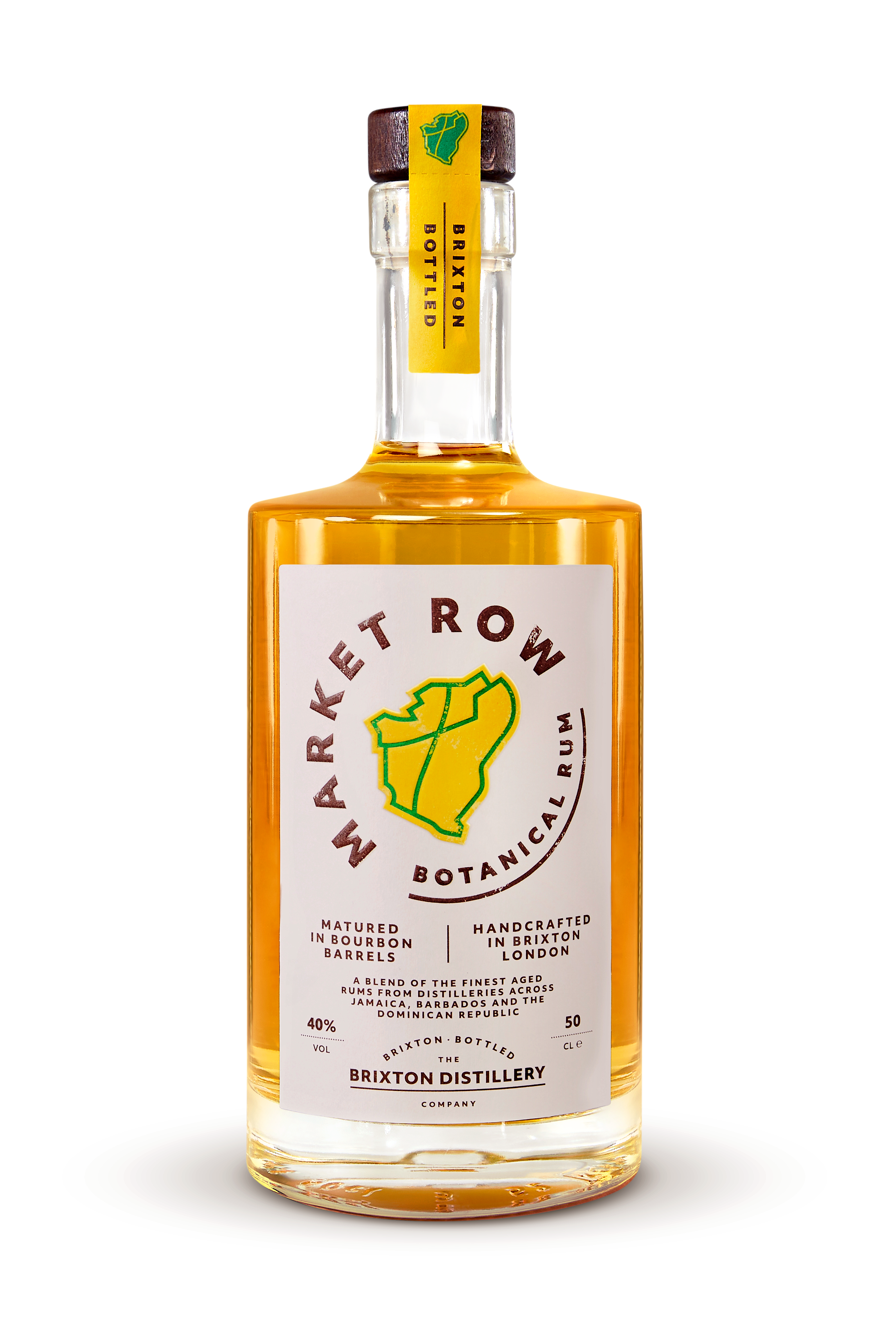 Market Row botanical spiced rum 50cl - British product