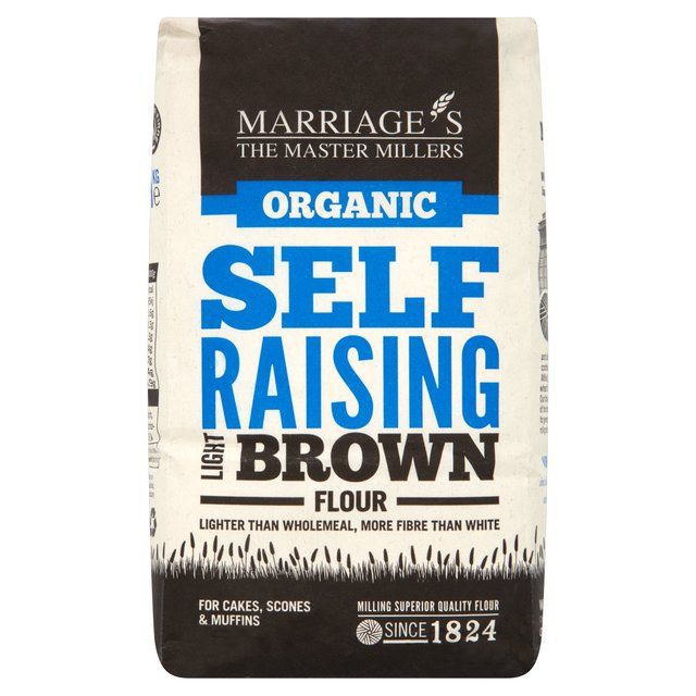 Marriage's Organic Light Brown Self Raising Liszt 1kg
