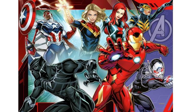 Marvel Avengers 4 x 100 darabos puzzle