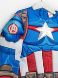 Marvel Captain America Costume 9-10 år