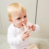 Matchstick Monkey Original Teething Toy - Dusty Pink