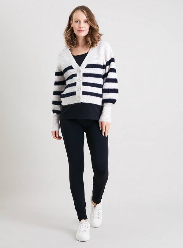 KISMAMA Fekete 200 Denier Opaque Leggings L