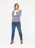 BARRITY Overbump jeans med rette ben 8