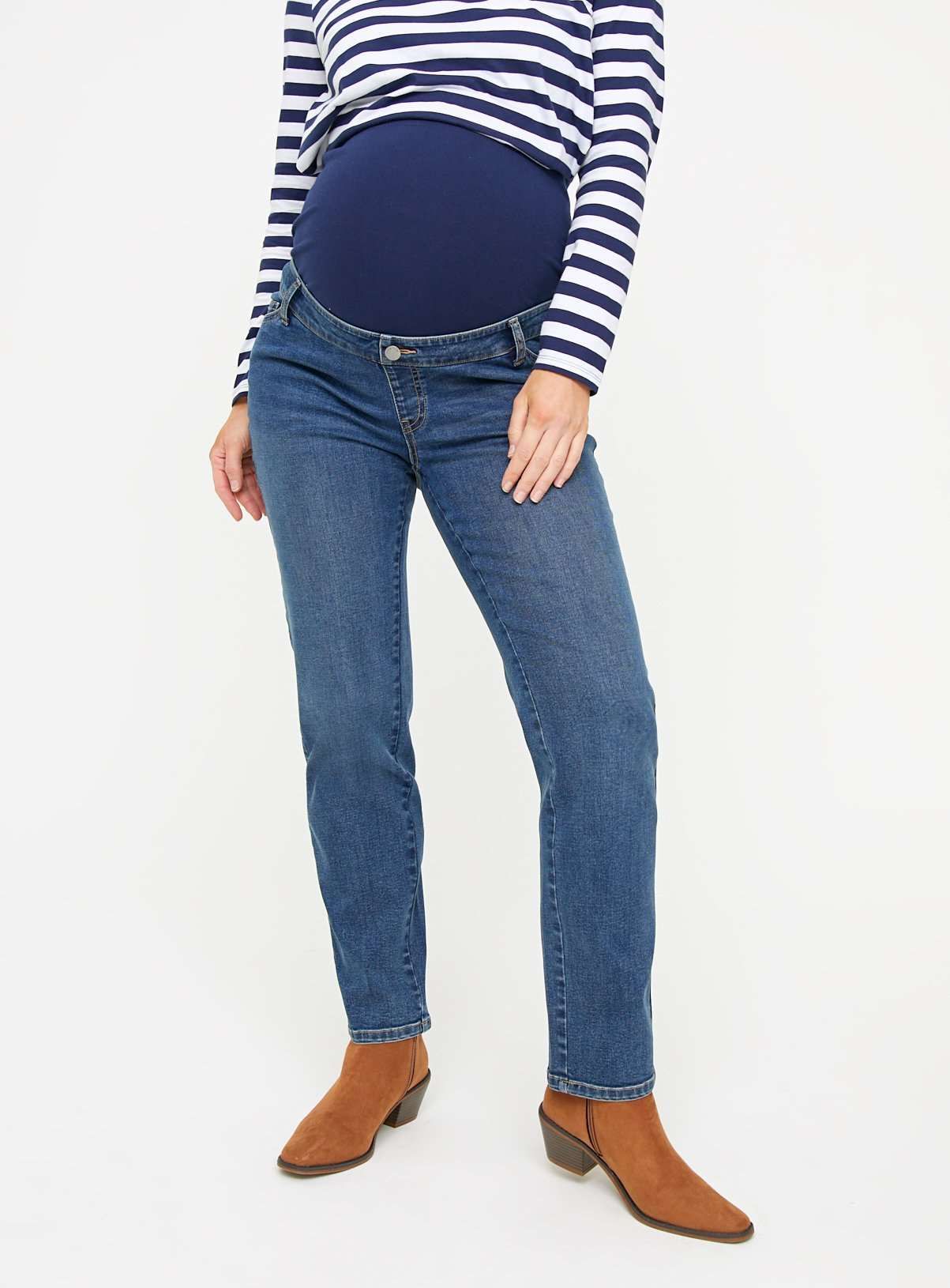 BARRITY Overbump jeans med rette ben 8