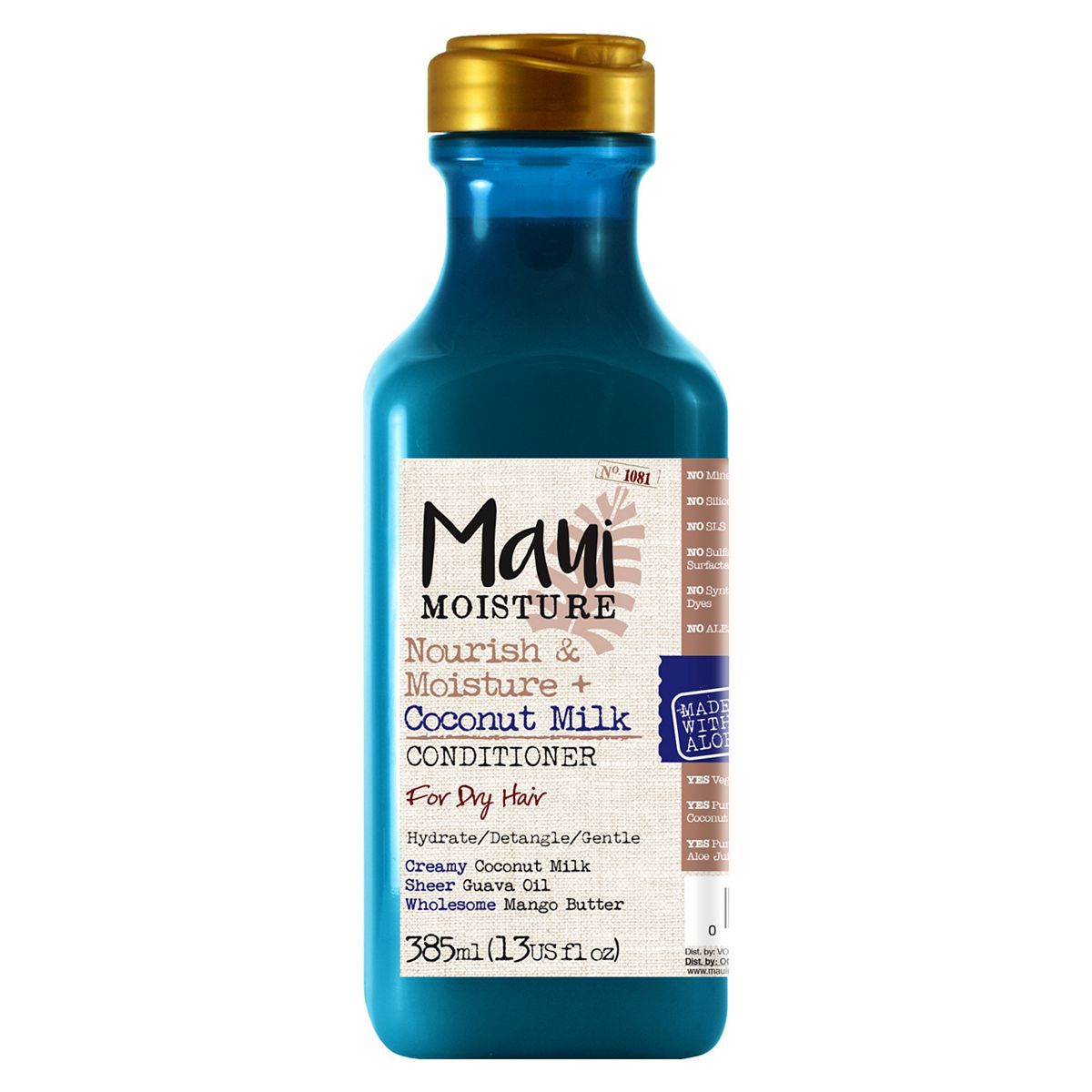 Maui Moisture Nourish &amp; Moisture Coconut Milk kondicionáló 385ml