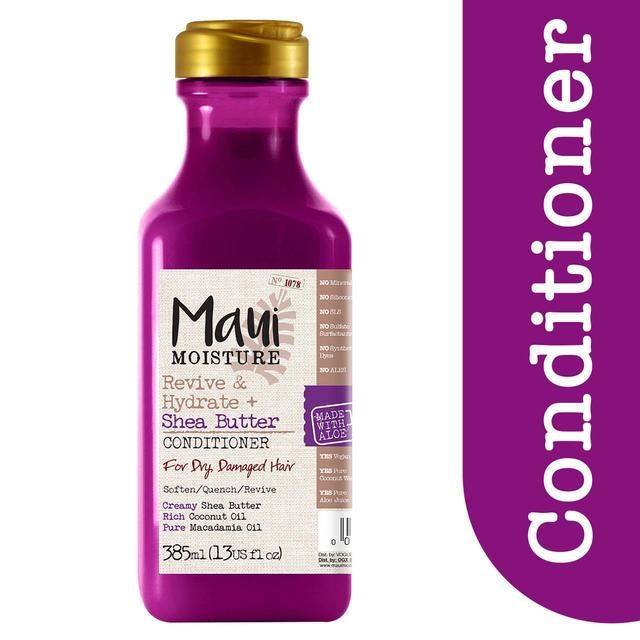 Maui Moisture Revive &amp; Hydrate+ מרכך חמאת שיאה 385 מ"ל