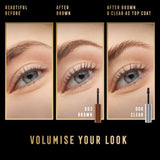 Max Factor 2000 Calorie Volumizing Brow Gel Mørk Blond