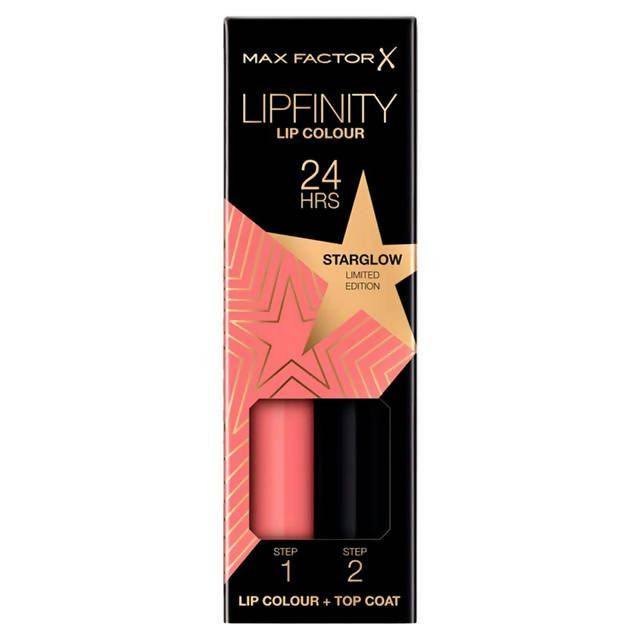 Max Factor Lipfinity 2-trinns langvarig leppestift Rising Stars Collection 80 Starglow 5g