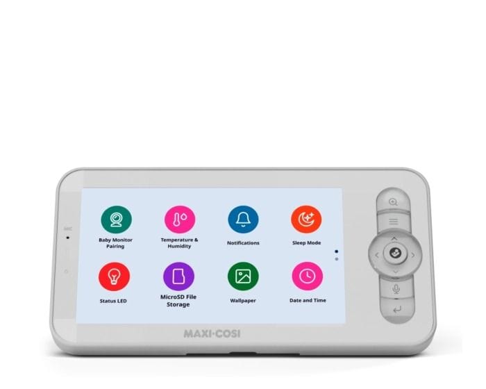 Maxi-Cosi See Pro baby monitor with parent screen, UK version