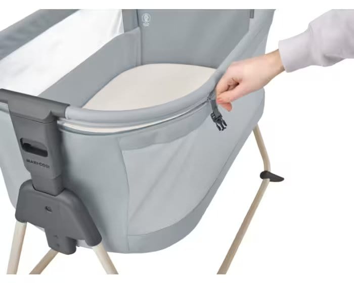 Maxi Cosi Tori co-sleeper Beyond Grey, imported from the UK