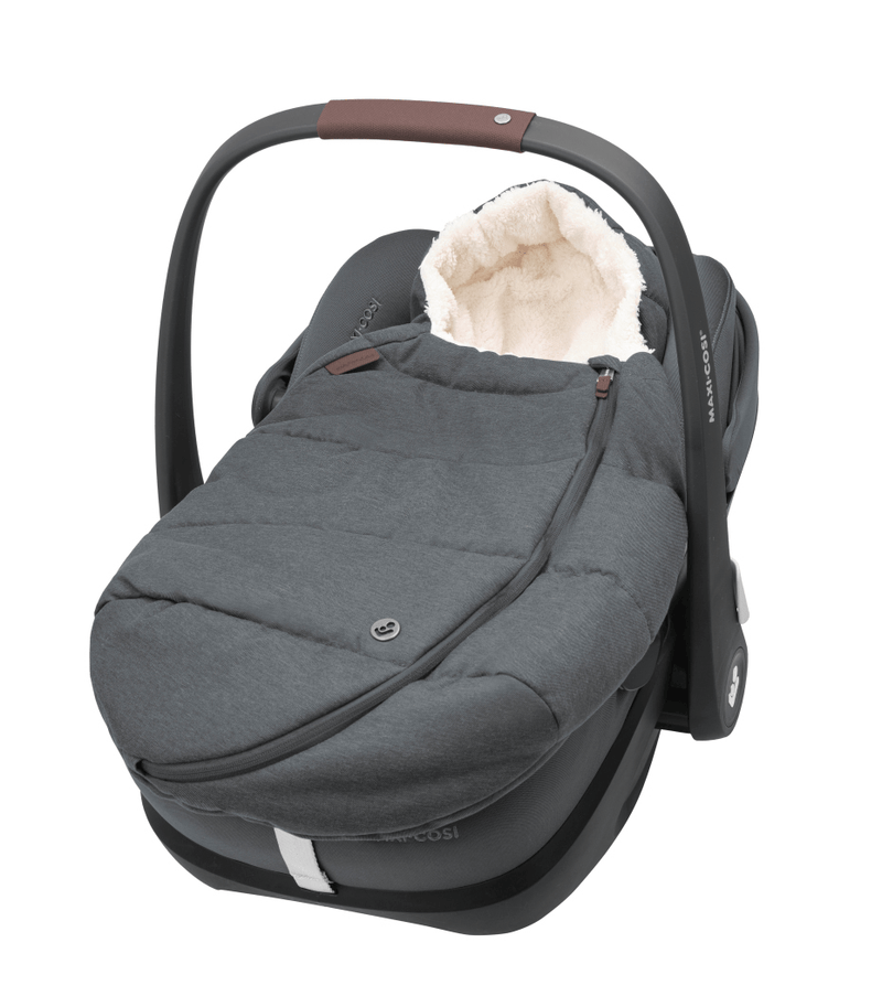 Maxi Cosi car seat footmuff Twillic Graphite (British brand)