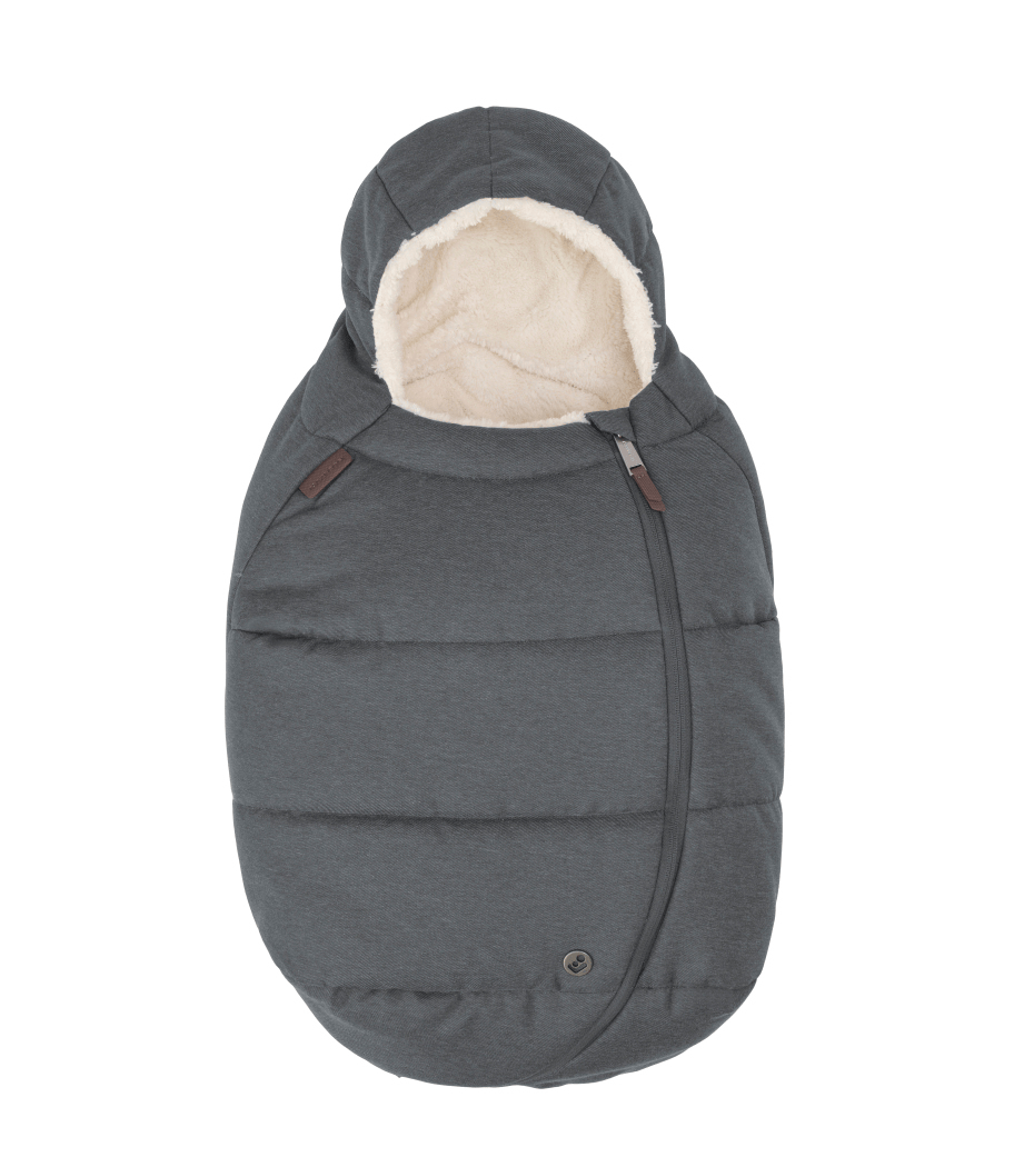 Maxi Cosi car seat footmuff Twillic Graphite (British brand)
