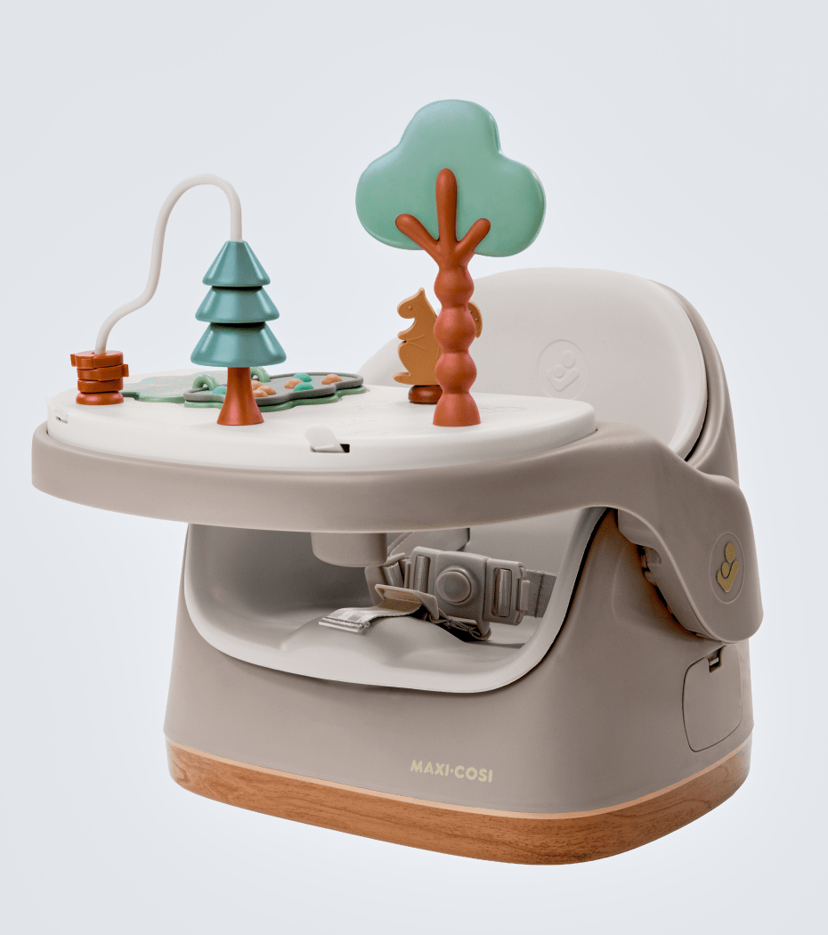 Maxi Cosi Jay Plus feeding booster in Elegance Beige, UK version