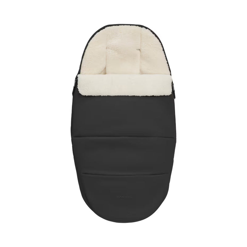 Maxi Cosi 2-in-1 footmuff in black, imported from the UK
