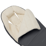 Maxi Cosi 2-in-1 footmuff Graphite, imported from the UK