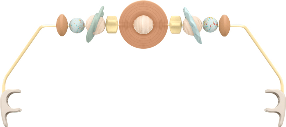 Maxi Cosi Dove Pro toy arch with planetary toys, UK version