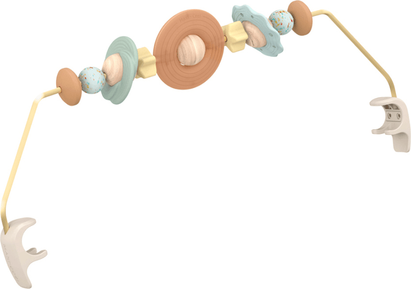 Maxi Cosi Dove Pro toy arch with planetary toys, UK version