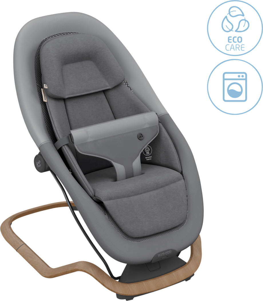 Maxi Cosi Dove Pro baby bouncer with toy, Elegance Graphite, UK version
