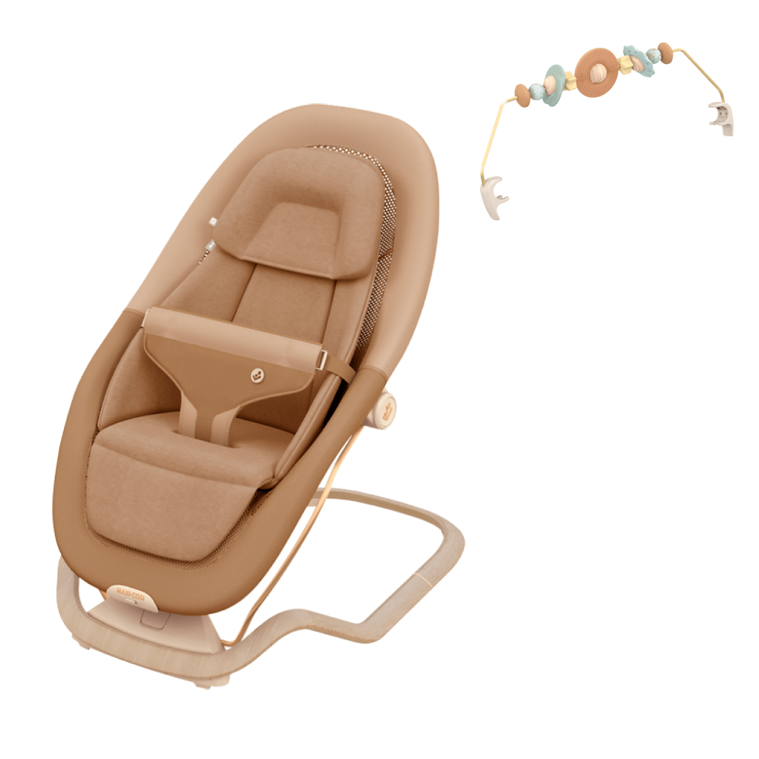 Maxi Cosi Dove Pro bouncer with toy in Elegance Bronze - British product