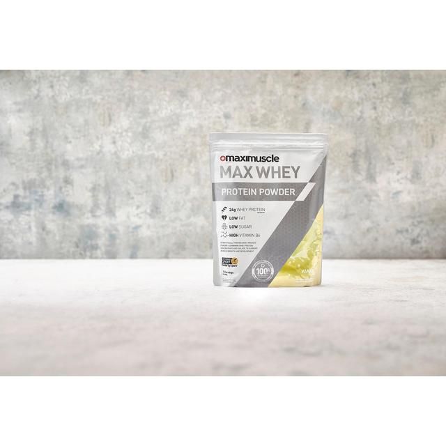 Maximuscle Vanilla Max Whey Protein Powder    420g