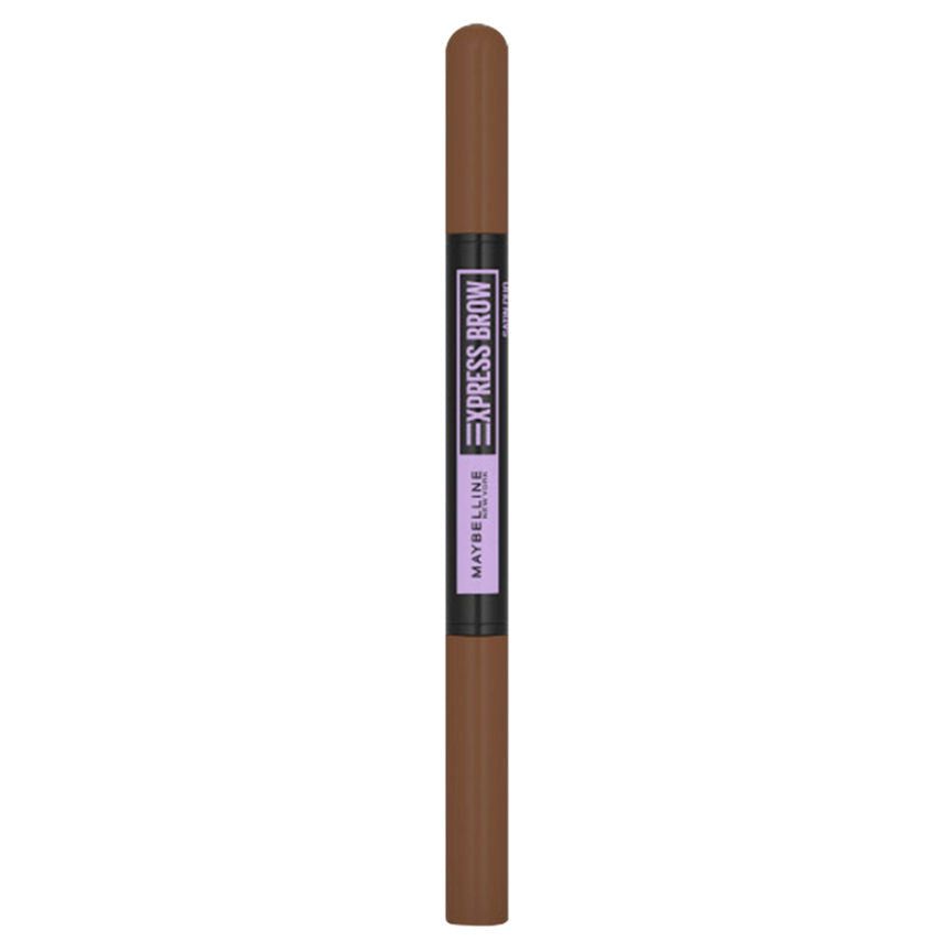 Maybelline Express Brow 2 az 1-ben ceruzatoll + töltőpor, közepes barna