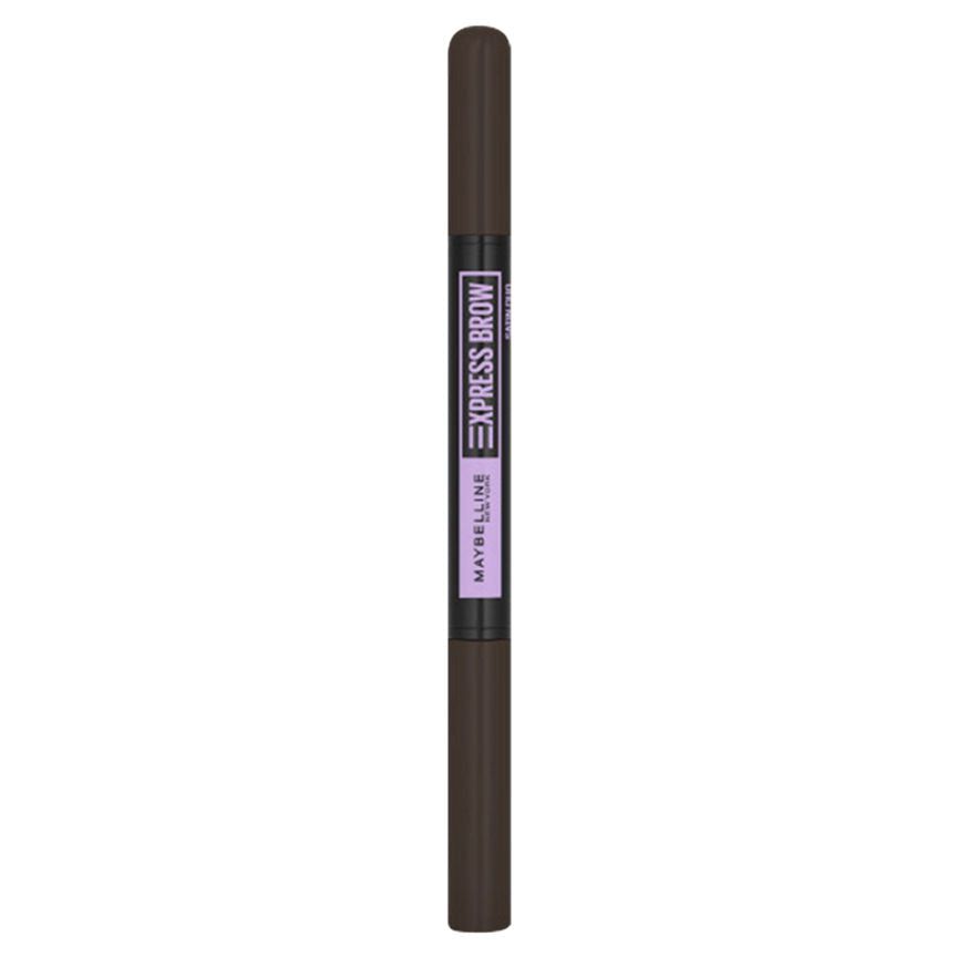Maybelline Express Brow Duo 2 az 1-ben ceruzatoll + töltőpor fekete barna