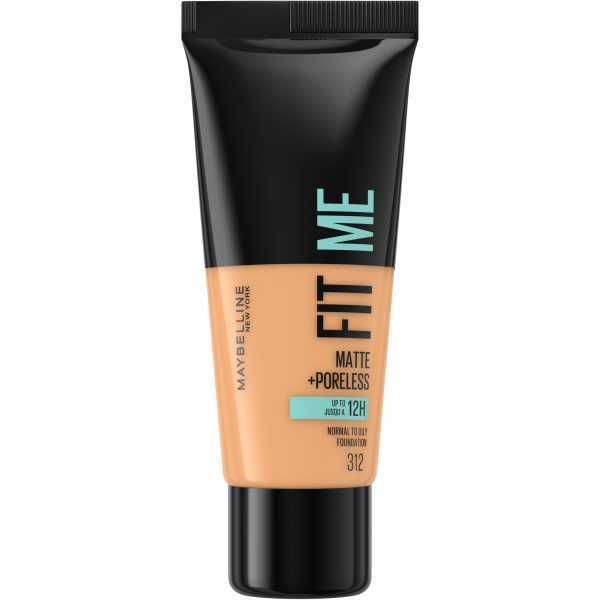 Maybelline Fit Me Matte &amp;amp; Poreless Foundation 105 Nat Ivory Golden