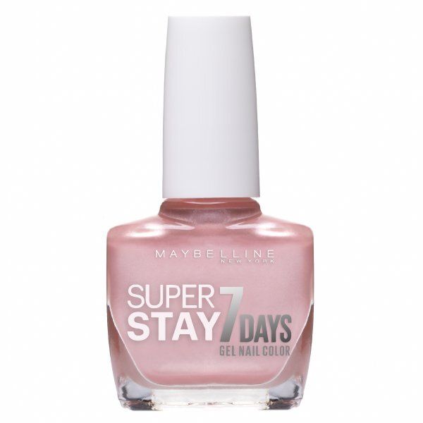 Maybelline Forever Strong Gel 130 Rose Poudre Nail Polish Porcelain