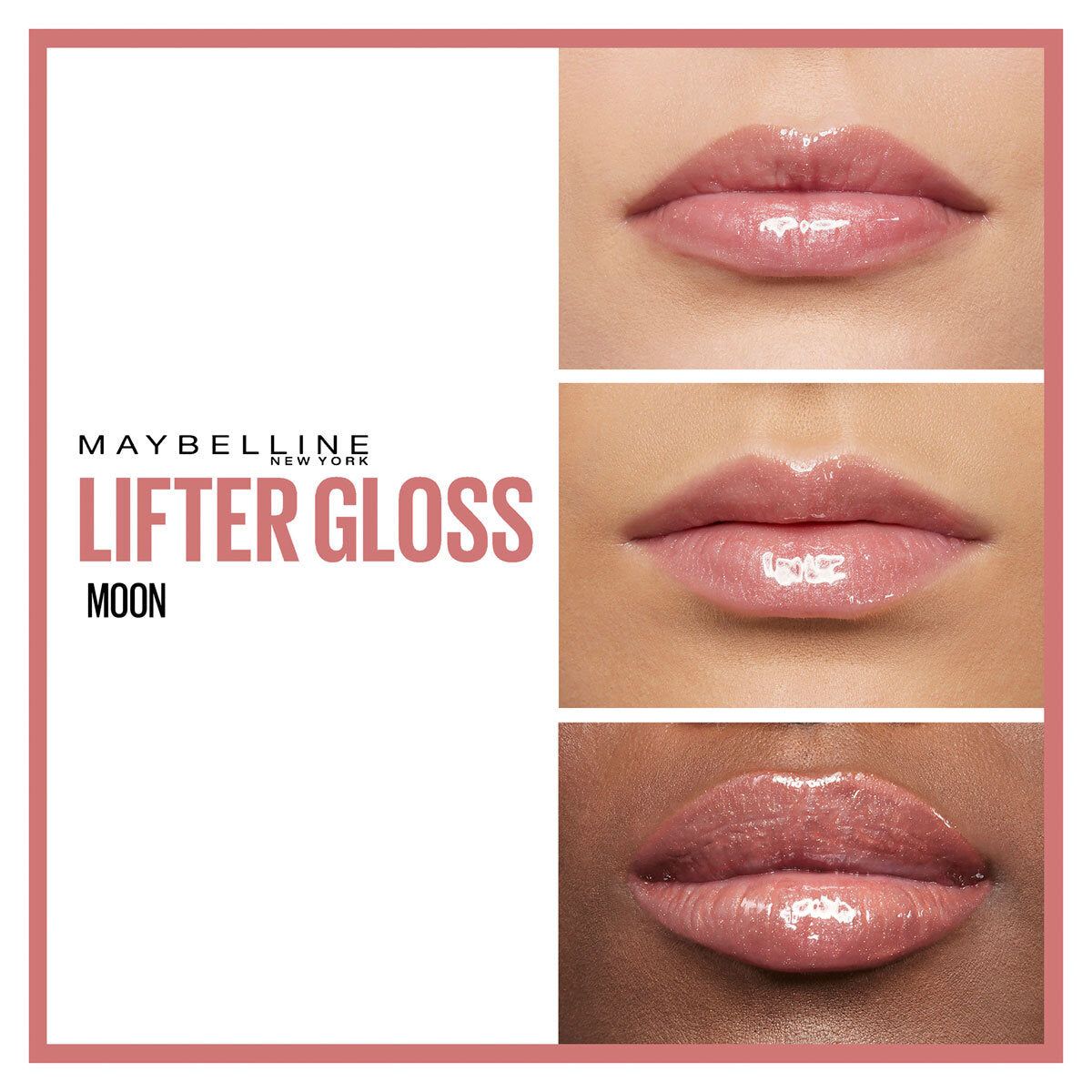 Maybelline New York 3 Pack Lifter Gloss, Ice, Moon &amp;amp; Reef
