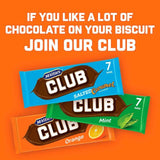 McVitie's Club Orange Chocolate Biscuit Bars Multipack   7 x 23g