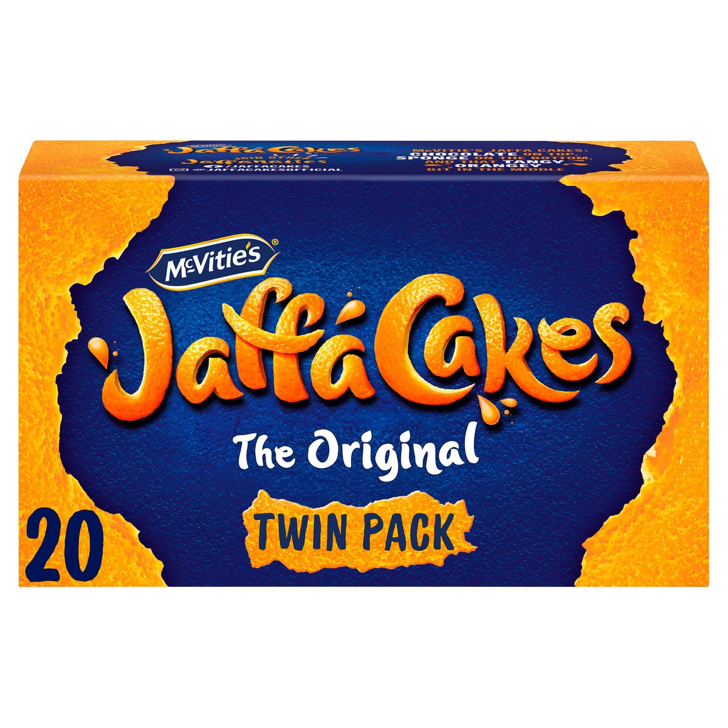 McVitie's Jaffa Cakes eredeti ikercsomagolású keksz, x20
