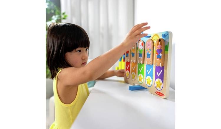 Melissa &amp;amp; Doug Daily Routines Chart In Display