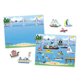 Melissa &amp;amp; Doug Reusable Sticker Pad Vehicles 3yrs+